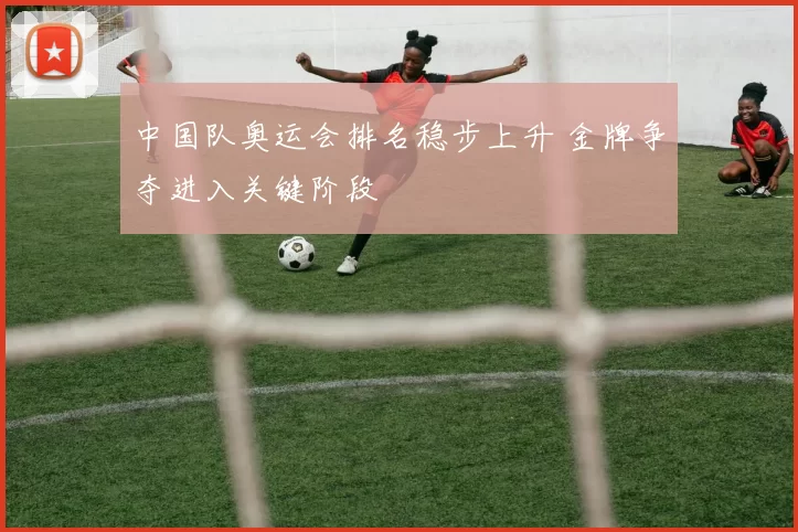 中国队奥运会排名稳步上升 金牌争夺进入关键阶段